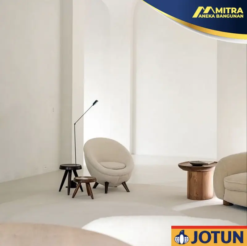 CAT TEMBOK JOTUN INTERIOR EKSTERIOR WARNA LIGHT ANTIQUE 0471 / BROKEN WHITE 0