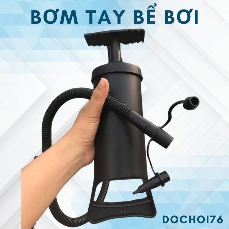 Bơm tay dành cho bể bơi phao hồ bơi cho bé bóng hơi các loại đệm bóng hơi