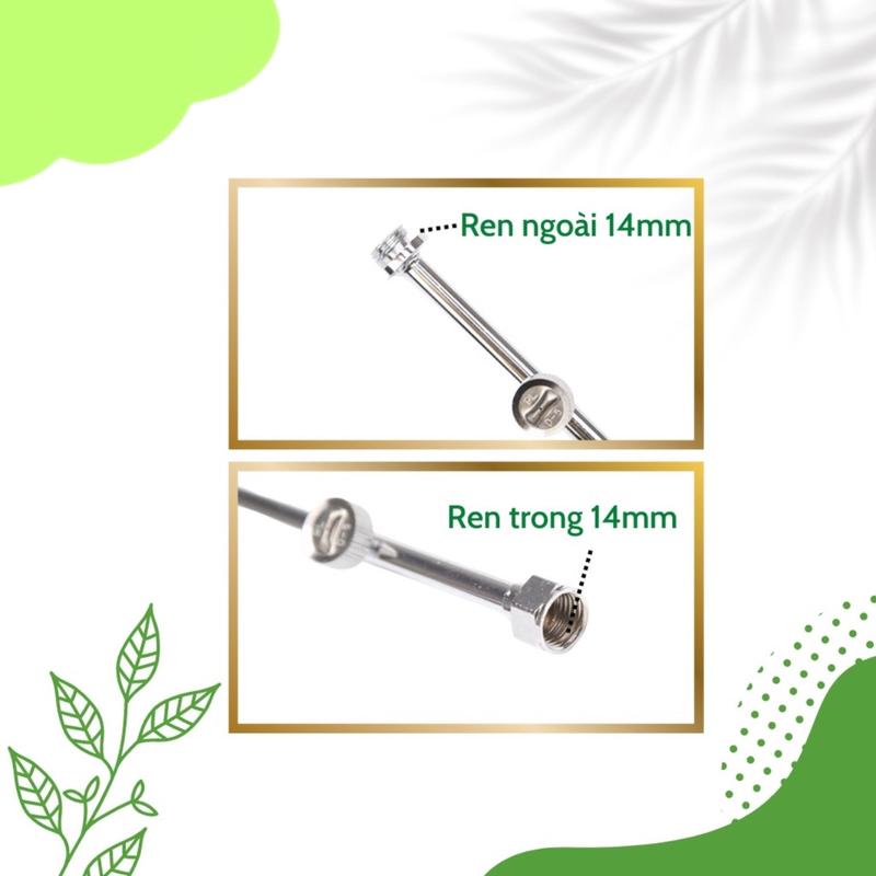 Product Introduction of Cần Inox Dùng Để Gắn Máy Phun Sương Xịt Tưới Cây Trồng Hình Rẻ Quạt 10
