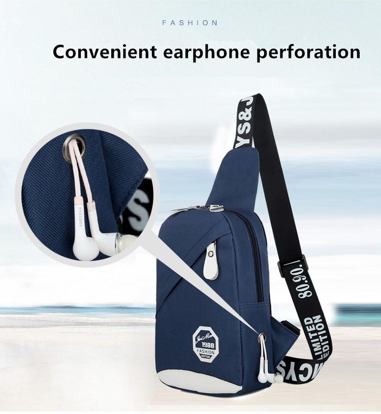 Product Introduction of Shoulder Chest Sling Bag for Men Women Fanny Waist Pack Male Cross Crossbody Belt Pouch Bolsas Kangaroo Handbag Husband Backpack 25