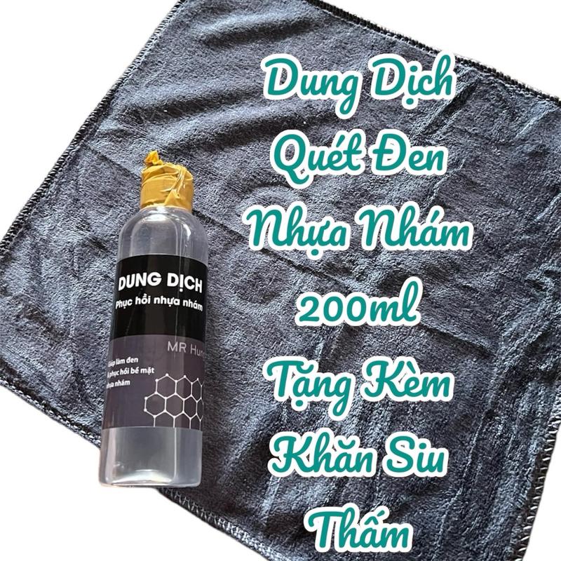 DUNG DỊCH PHỤC HỒI ĐEN NHỰA NHÁM 200ml xit duong 0