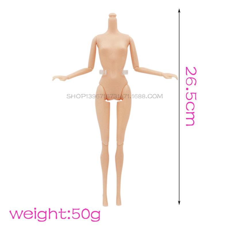Product Introduction of [Ready Stock] NEW 30cm Barbie Body 11 Joint Regular White Skin Matte Matte Body Kids Gift 11