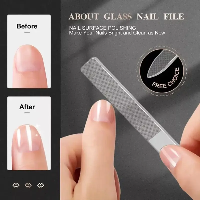 Lumistar - [FREE BOX] PENGKILAP DAN PENGIKIR KUKU NANO GLASS COD 0