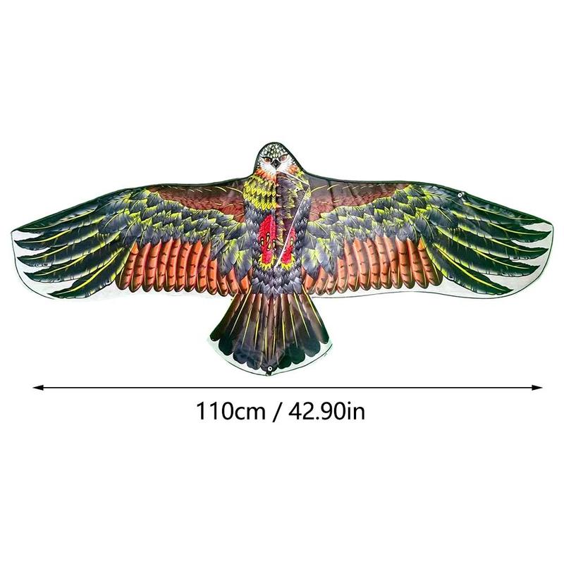Flat Eagle Kite With 30 Meter Kite Line Children Flying Bird Kites Windsock Outdoor Toys Garden Cloth Toys For Kids Gift 7
