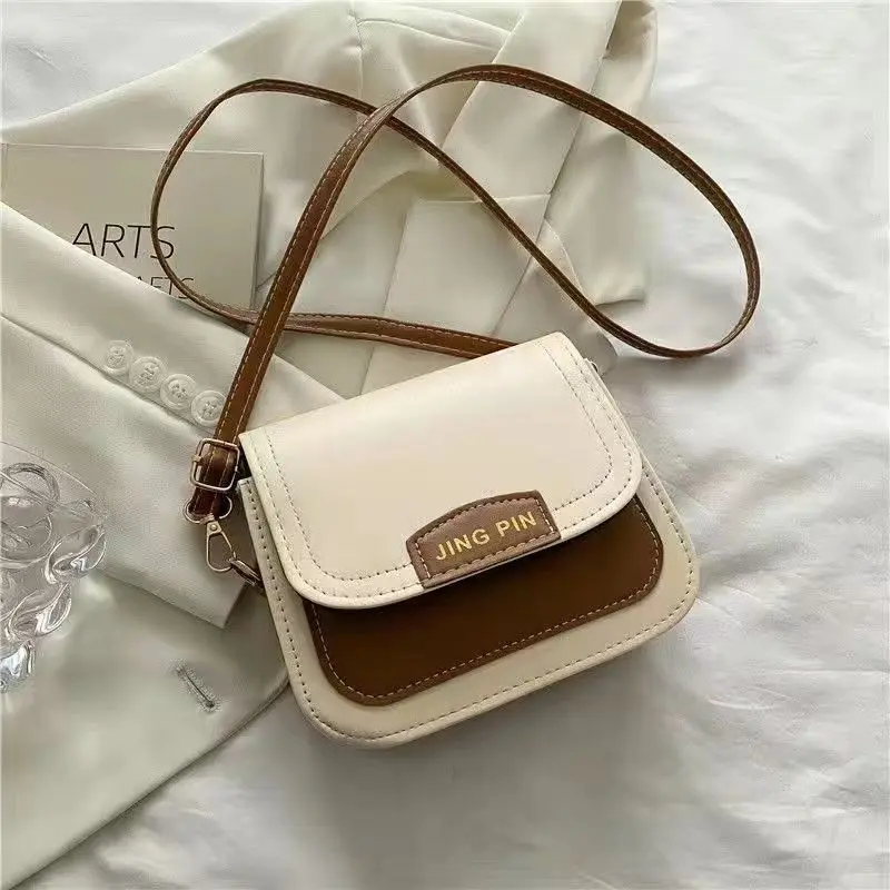 Túi Nữ, Cao Cấp Mới, Phong Cách Hàn Quốc Tinh Tế, Màu Tương Phản, Thích Hợp Cho Mùa Thu Và Mùa Đông, Ins Dễ Phối Đồ, Túi Messenger Đeo Vai Thời Trang Bag Tote 5