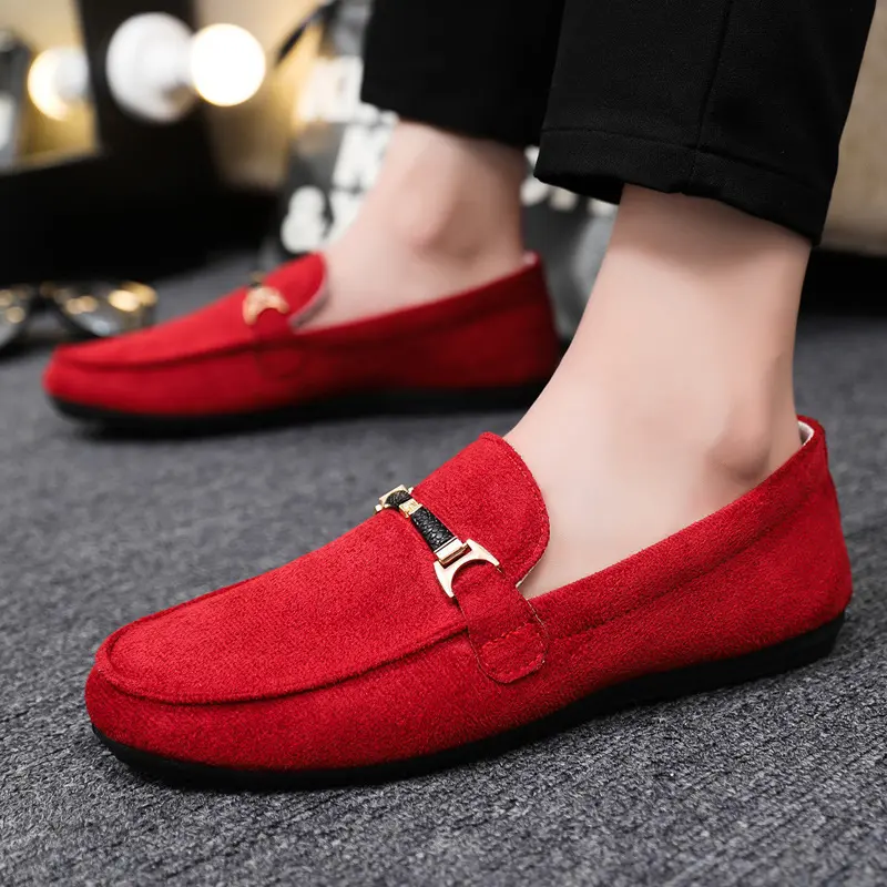 Giày Nam, Giày Thường Ngày Giày Gommino, Giày Lười Gommino, Giày Lười, Ngoại Cỡ 46, Giày Hợp Xu hướng, Bộ Sưu Tập Xuân Hè Năm 2025