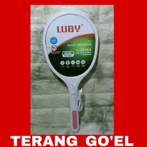 RAKET NYAMUK LUBY L - 3826A / LUBY RAKET NYAMUK  CAS  L 3826A