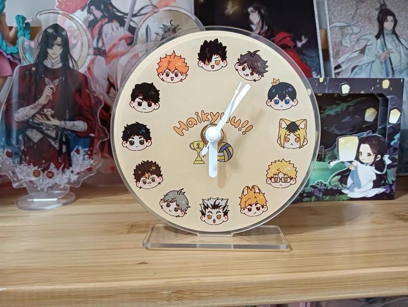 Product Introduction of [HAIKYUU] Đồng hồ haikyuu chất liệu acrylic 5