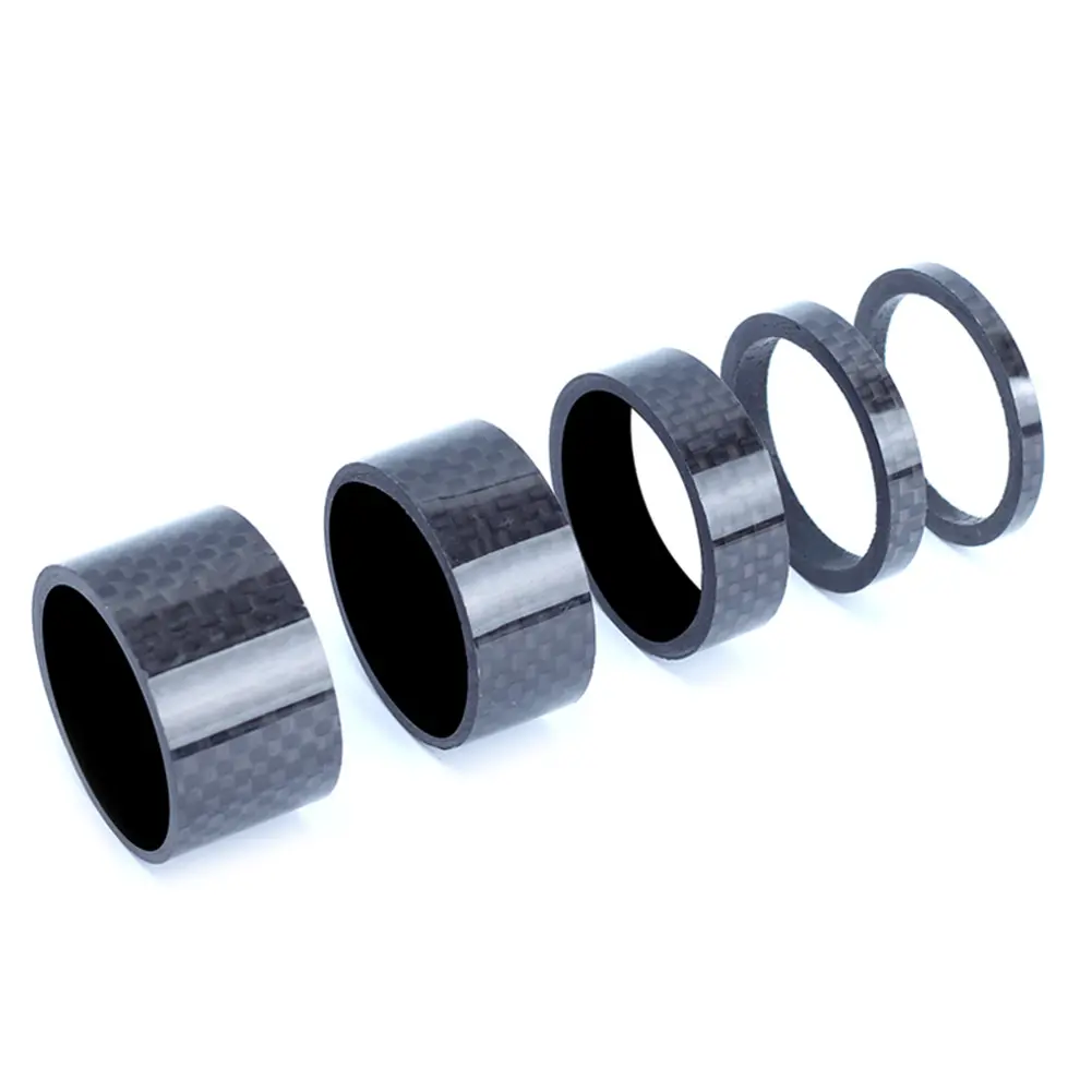 Vòng Đệm Đệm Tai Nghe Xe Đạp, Chất Liệu Sợi Carbon, Vòng Đệm Bàn Ủi Tai Nghe Gắn Tay Lái Xe Đạp
