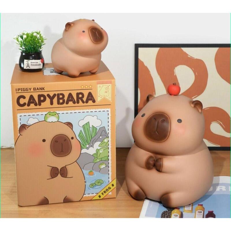 Product Introduction of Capybara Cute Cartoon Guinea Pig Piggy Bank, Home Decoration Desktop Crafts Children's Gifts Saving Money Bank 10