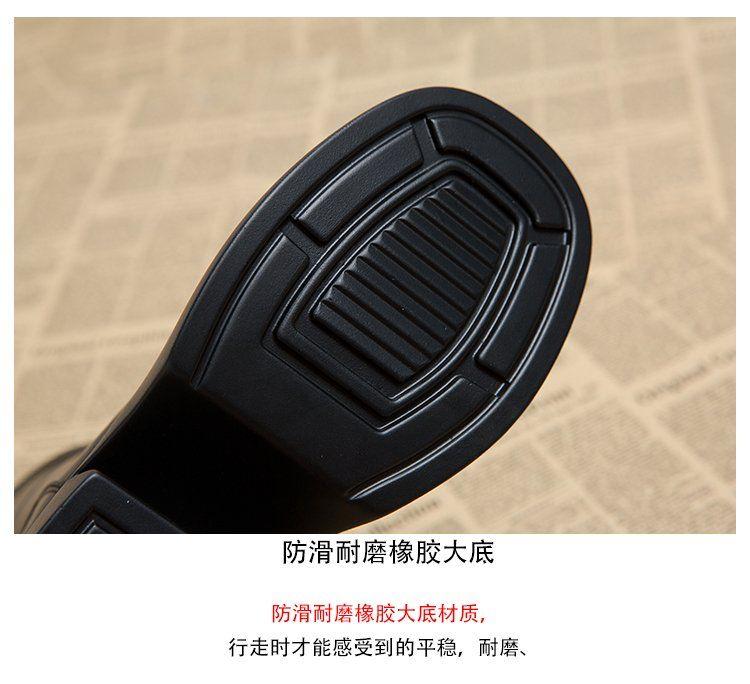 Product Introduction of Platform Martin Boots for Women, New Hot Style for Spring and Autumn, High Heel Ankle Boots, Korean Style Short Boots for Women 12