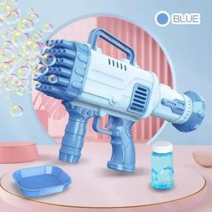 Hot-Selling Fully Automatic Handheld Multi-Hole 25-Hole Bubble Gun Wedding Party Atmosphere Props Children Adult Toys Bubble Machine