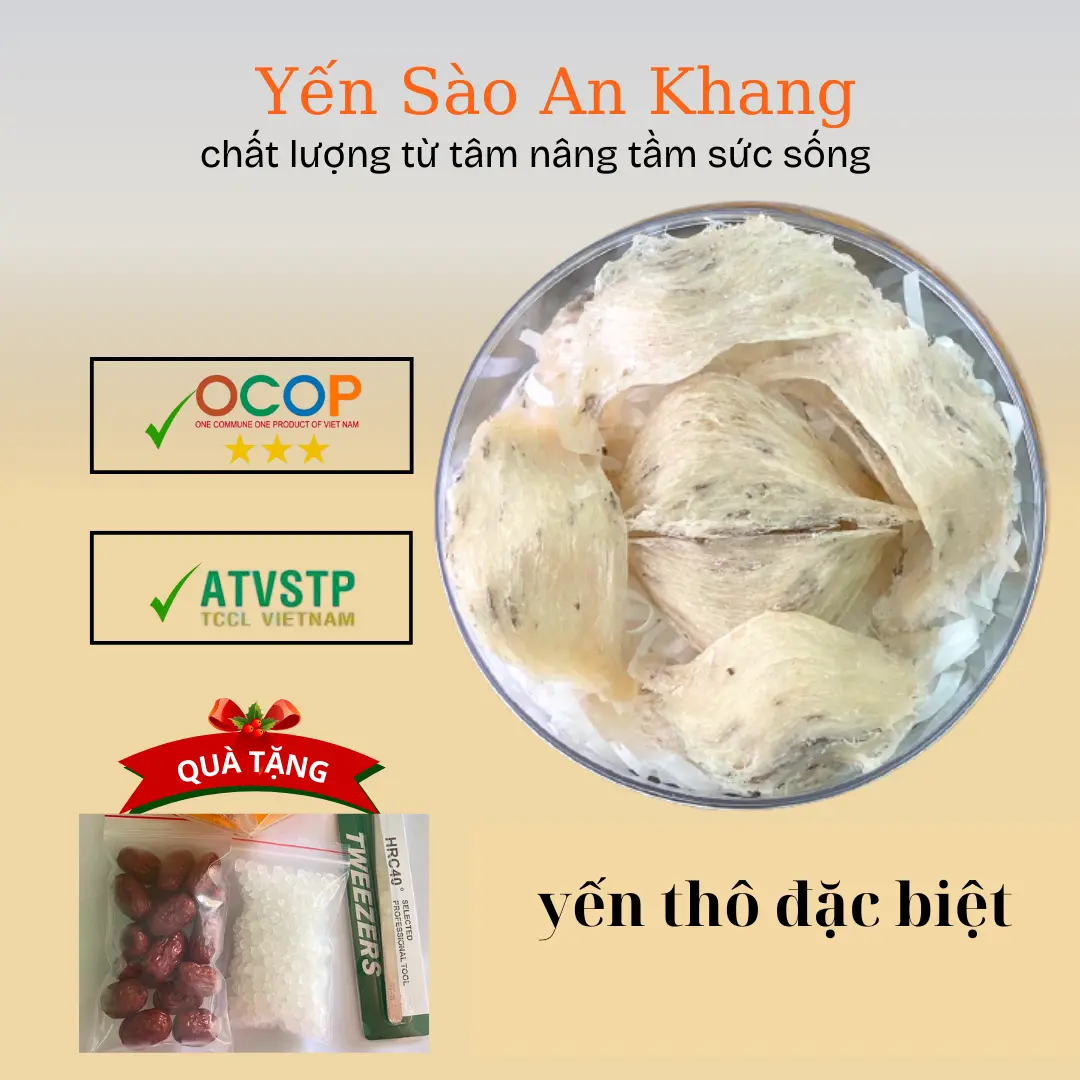 Thô Đặc Biệt Đẹp Siêu ít Lông siêu nở ( tặng nhíp + táo+ đường phèn) Không đường Food