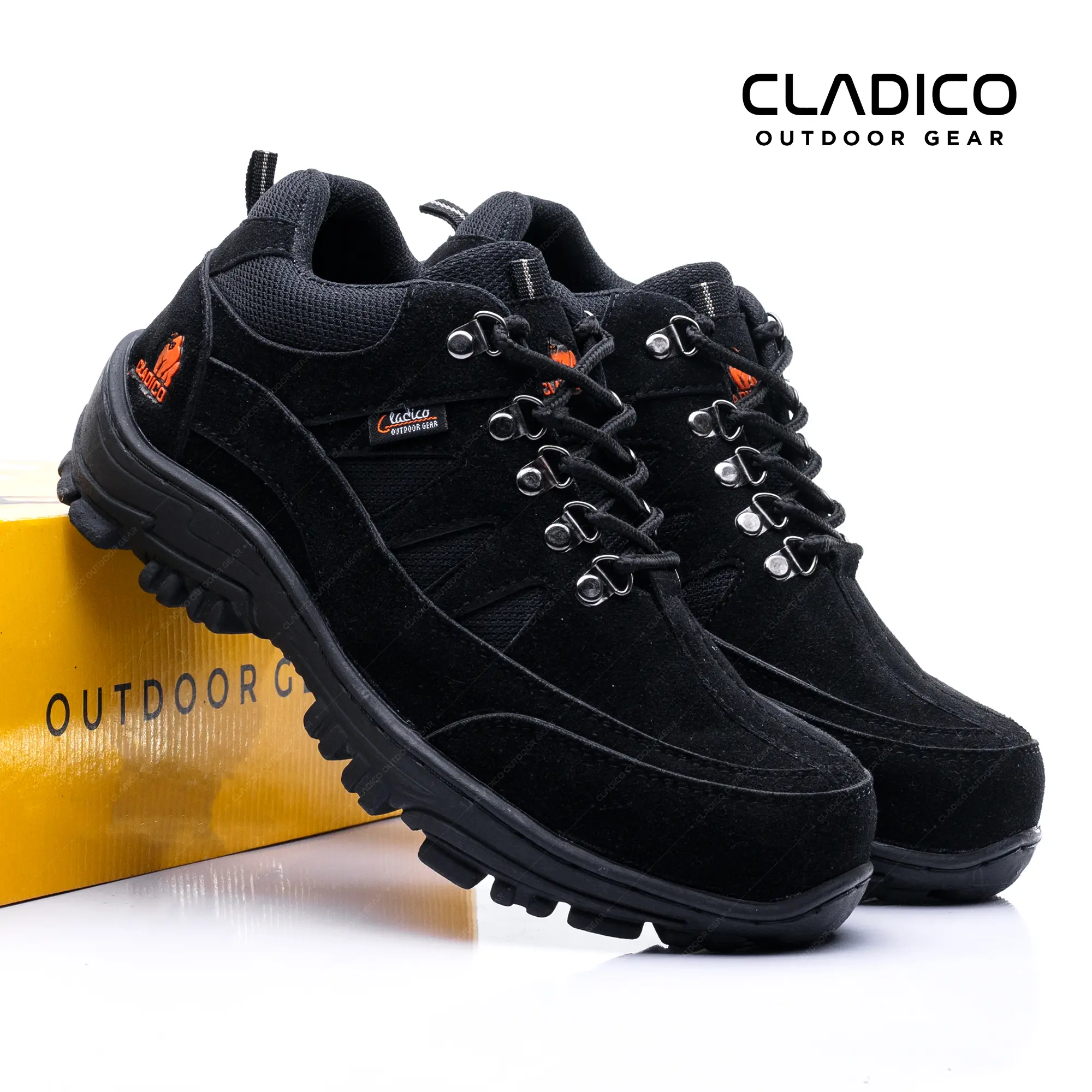 Sepatu Safety Boots Pria Original Kekinian Cladico Oliver Shoes Karet Besi