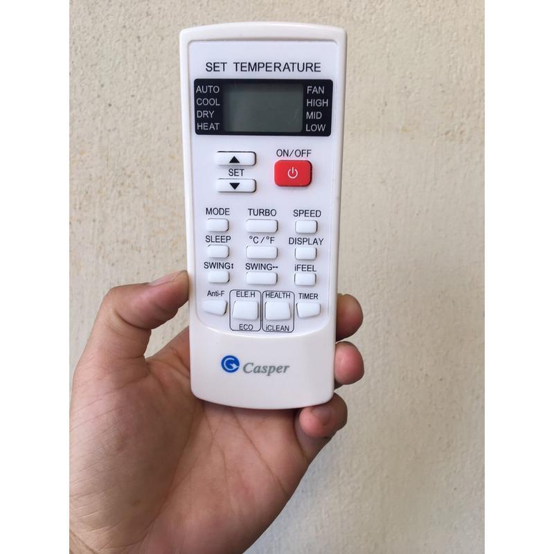 Remote Điều Khiển Điều Hòa CASPER đa năng thay thế tất cả các mẫu cùng dòng 7