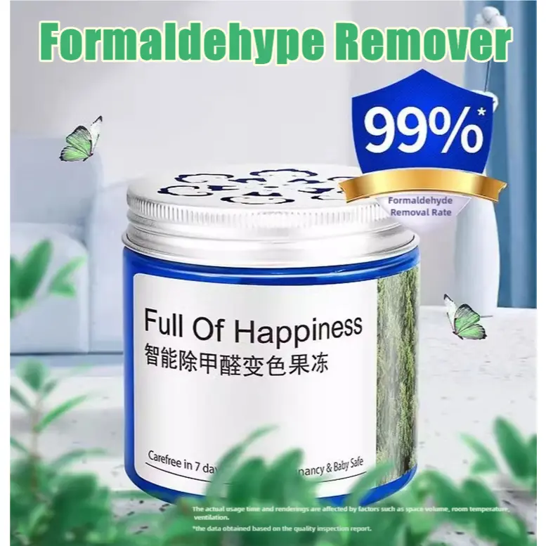Formaldehyde Remover & Absorbent Gel - Effective Odour Eliminator, Safe Home & Car Air Purifier