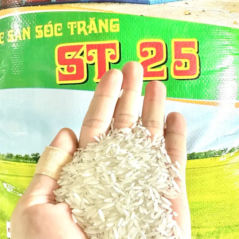 Gạo ST25, Mềm Cơm, Dẻo Vừa Vừa, Dễ Nấu, Ngọt Vừa, Thơm Vừa, Bao 25 kg 2