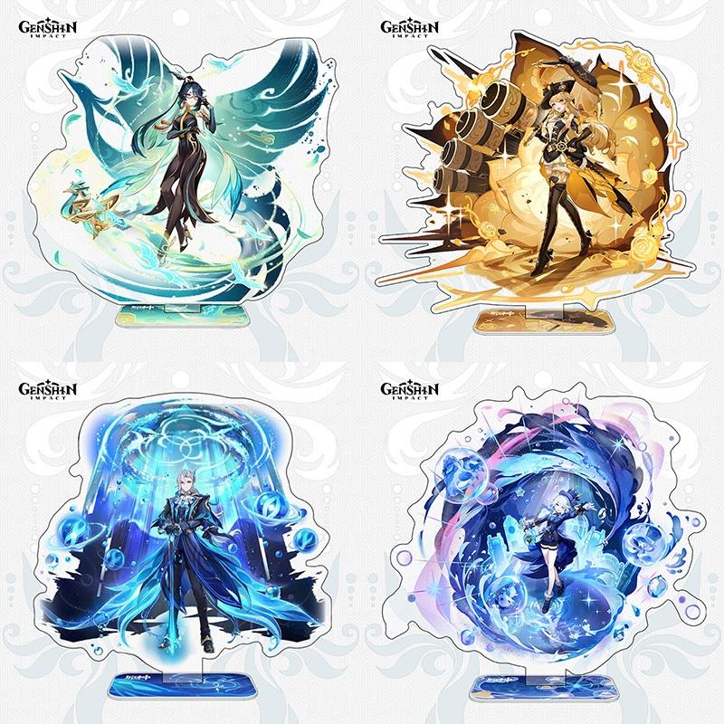 Mô hình Standee nhân vật GENSHIN IMPACT ver CHIÊU THỨC game anime chibi mica acrylic trưng bày