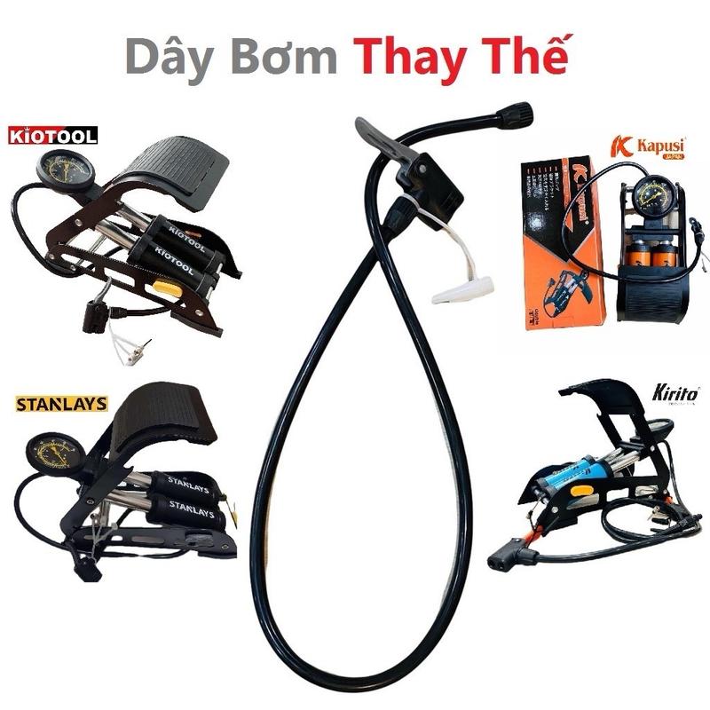 2 Dây bơm,vòi bơm Kiotool, Stanlays, Kirito xe đạp xe máy, dây thay thế cho tất cả các loại bơm tay và bơm chân