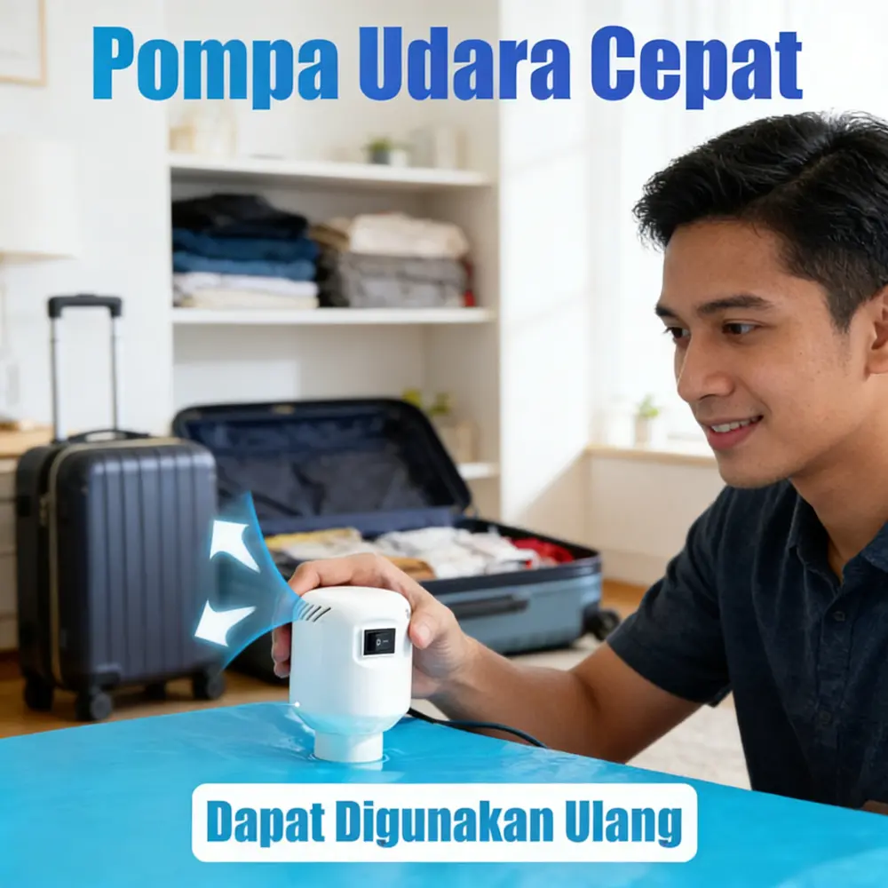 Kompressor Udara Listrik Kualitas Tinggi 1200W untuk Pembersih Kancing, Pompa Vacuum Pakaian 220V, Solusi Monitoring Energi Eco-Efisien