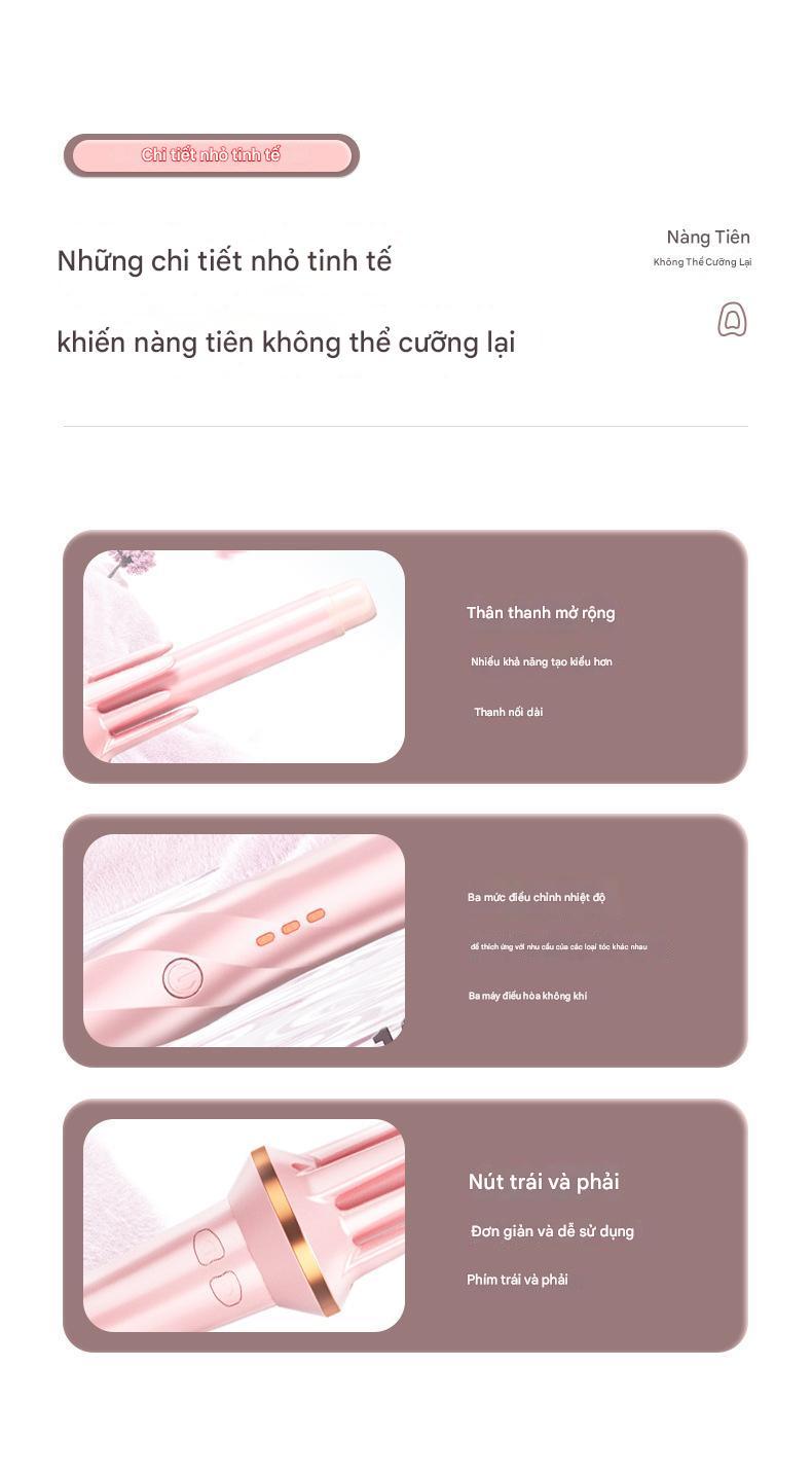 Product Introduction of Máy uốn tóc  lược duỗi tóc Lược điện chải tóc không dây, chăm sóc tóc suôn mượt và dễ dàng chải thẳng hoặc tạo kiểu uốn, duỗi Có thể sạc lại, thuận tiện mang đi du lịch hoặc dùng tại nhà. seemee bấm phồng 10