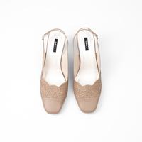 Gambar JULIA'R R0142 Sling Back Heels - CREAM, 36 dari julia'r shoes Kota Bandung 2 Tokopedia