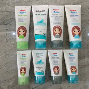 PIGEON Teens Facial Foam Acne Care | All Skin Type  | Deep Cleansing & Oil Control | Daily Mild Cleansing -  Sabun Muka | Pembersih Wajah 100gr & 40gr