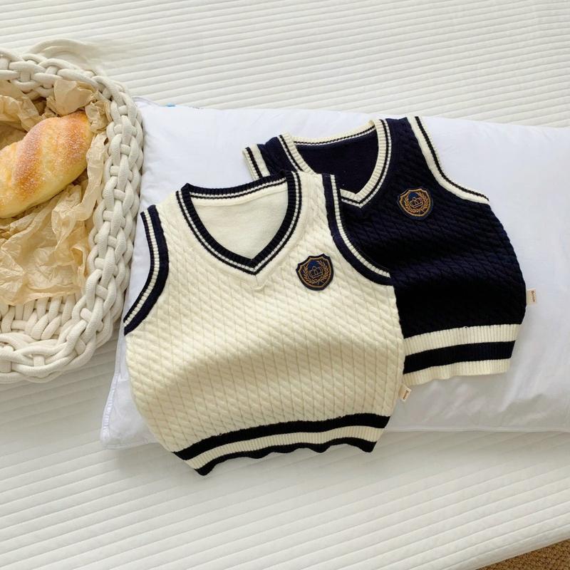 Áo GiLe Len Cho Bé Trai, Bé Gái Chất Len Cho Bé Từ 9 - 27kg