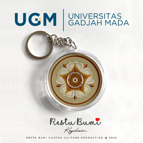 Gantungan Kunci UGM Universitas Gajah Mada
