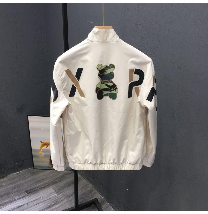 Product Introduction of Áo Khoác Gấu, Thương Hiệu Phổ Biến Thương Hiệu Hợp Xu Hướng Dành Cho Nam Giới, Phong Cách Hàn Quốc, Trẻ Trung Và Dễ Phối Đồ Cổ Chân Đế Ruan Đẹp Trai, Túi Lớn, Áo Khoác Nhỏ Quần Áo Nam 18