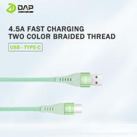 Gambar DAP Kabel Data DCT110 USB To Type C 4.5A Length 1100mm Fast Charging - Garansi 1 tahun Aluminium Kuning Charger - Purple dari DAP Indonesia Official Store Kota Administrasi Jakarta Utara 4 Tokopedia