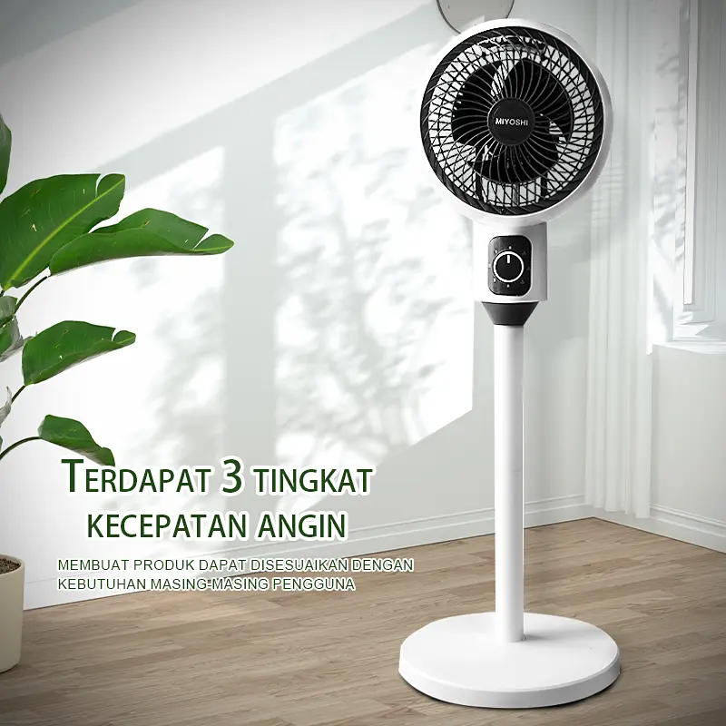MIYOSHI/KIPAS ANGIN/KIPAS ANGIN BERDIRI/ROTATIONFAN/ KIPAS ANGIN AC/KIPAS ANGIN MINIMALIS / KIPAS ANGIN BERDIRI 180derajat 2