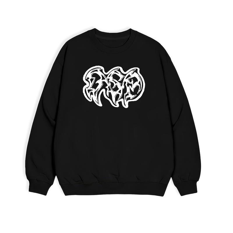 Lives - Áo Sweater Nỉ Bông Nam Nữ Trơn Form Rộng Cotton Unisex, Áo Khoác Hoodie Oversize Trend Thu Đông - Flame Dager