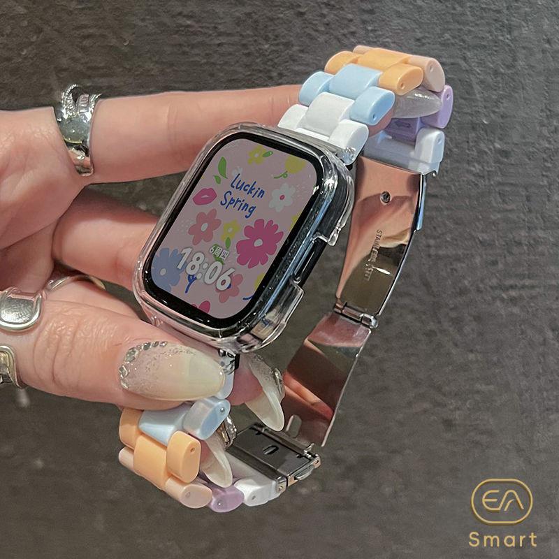 สายนาฬิกาเรซินพร้อมเคสกลวงสำหรับ Xiaomi Redmi Watch 5 Active / Redmi Watch 5 Lite / Redmi Watch 5 / 