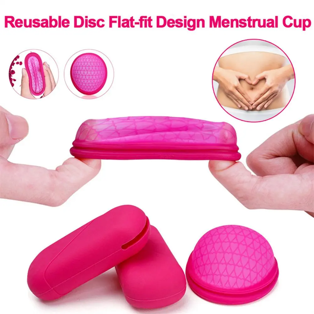 Flat-fit Design Woman Care Tools Case for Women Menstrual Disc Menstrual Copa Menstrual Cup Menstrual Period