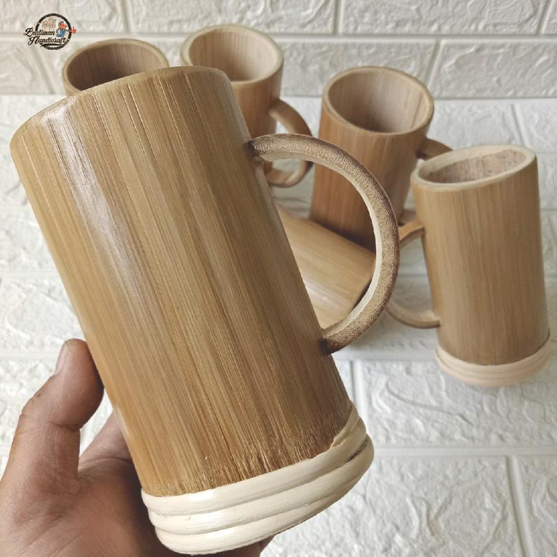 Cangkir Mug Bambu Natural type GCB. B-02 1