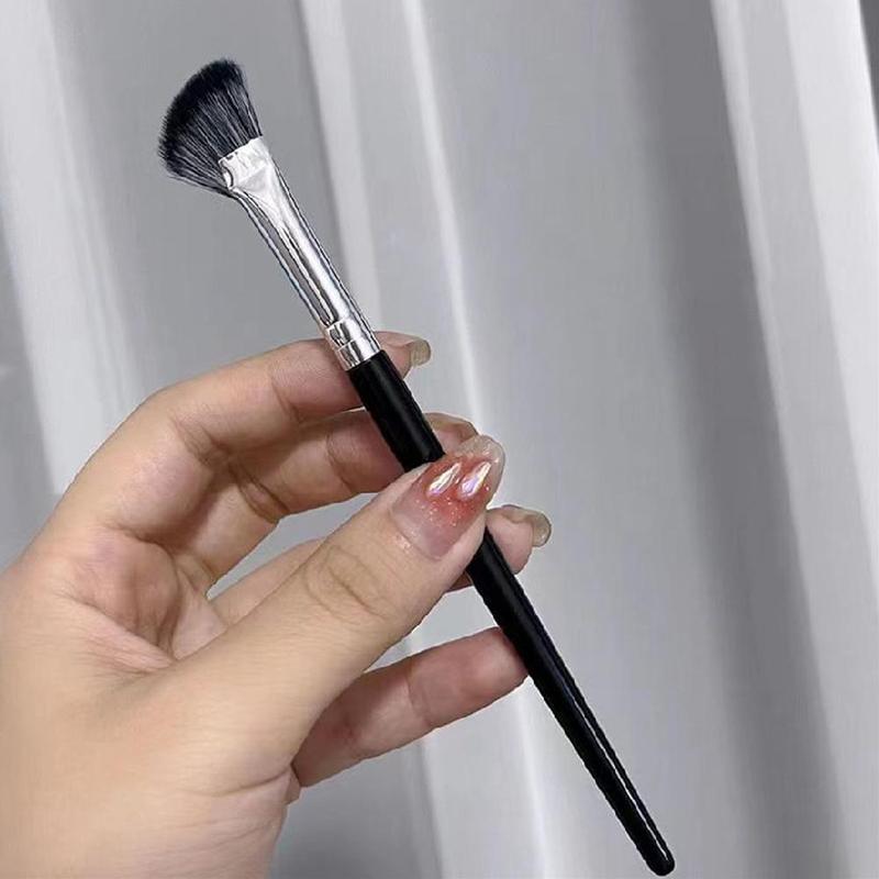 Cọ Phấn Mũi Hình Nửa Quạt Cọ Trang Điểm, Cọ ánh, Để Trang Điểm, Chống Nhòe, X1E0 3