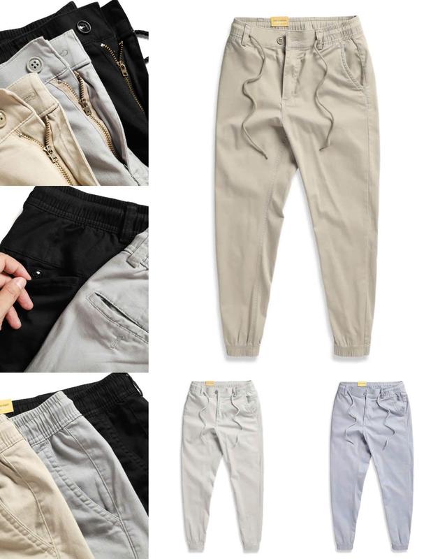  Quần Jogger Kaki Nam phong cách năng động - Sport Tập Gym Tập Thể Dục   QJG13   