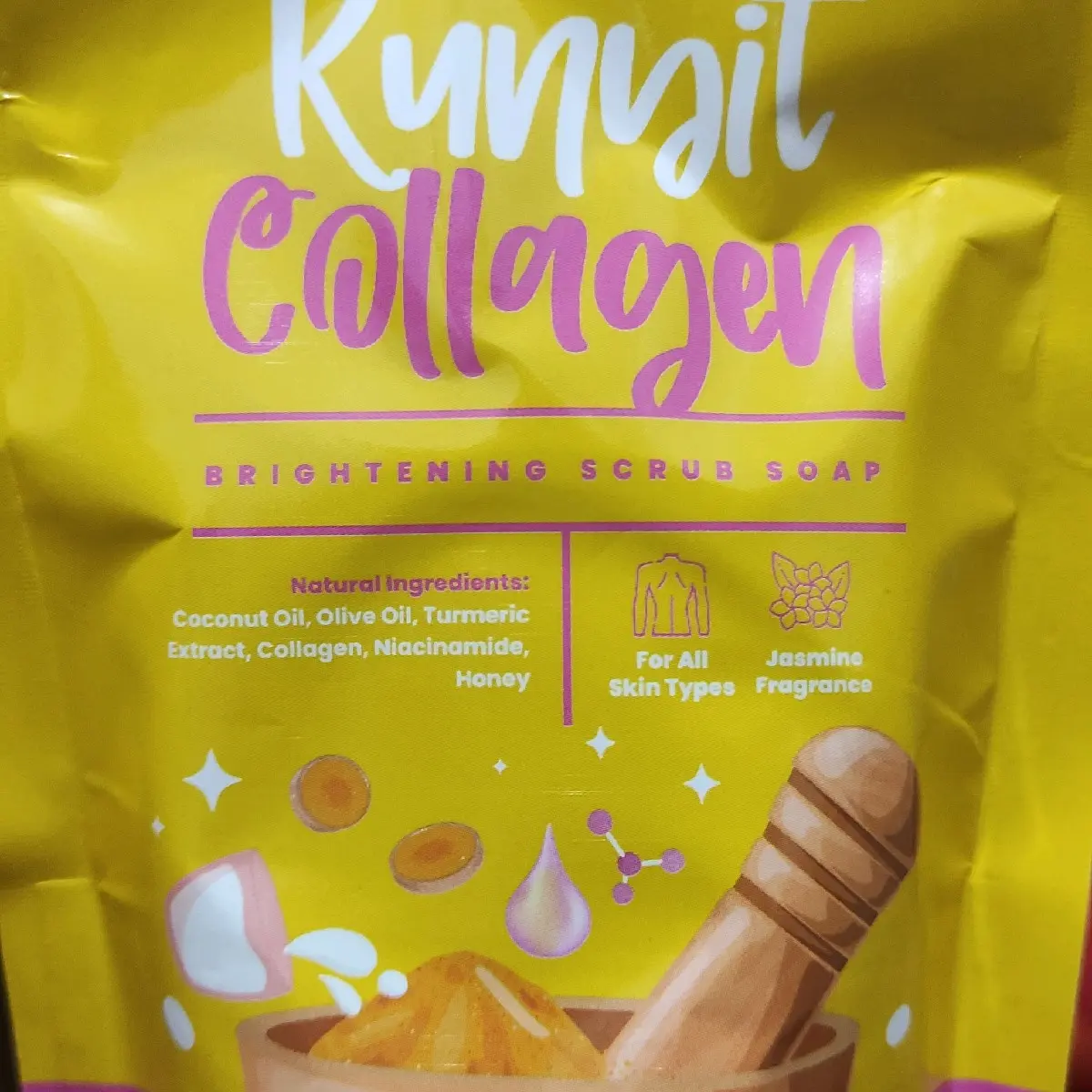 *FREE GIFT* PAKET USAHA KUNYIT COLLAGEN BAR SOAP (ISI 10)