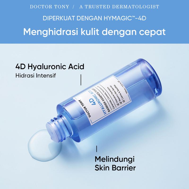 Product Introduction of 4D Hyaluronic Acid Barrier Essence Toner Hydrating Toner Ceramide Centella Toner 100ml 1