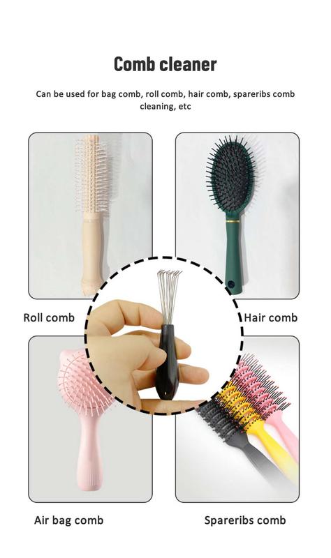 Product Introduction of Bàn Chải Làm Sạch Lược, RYRA, Bàn Chải Làm Sạch Đầu Bàn Chải Loại L, Tay Cầm Bằng Nhựa, Dụng Cụ Làm Đẹp, Sản Phẩm Làm Sạch, Đồ Dùng Vệ Sinh Phòng Tắm 21