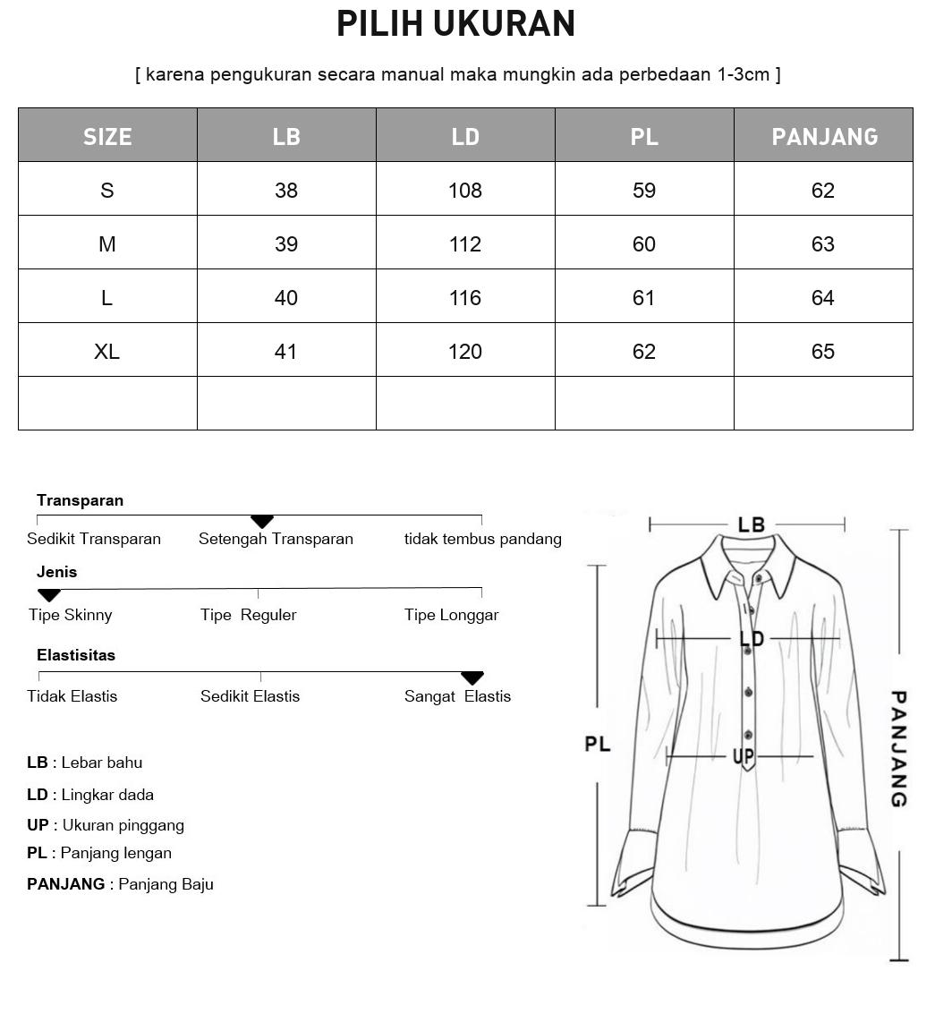 Asaya Atasan Kemeja lengan panjang model baru dan bergaya trendi casual untuk wanita elegant