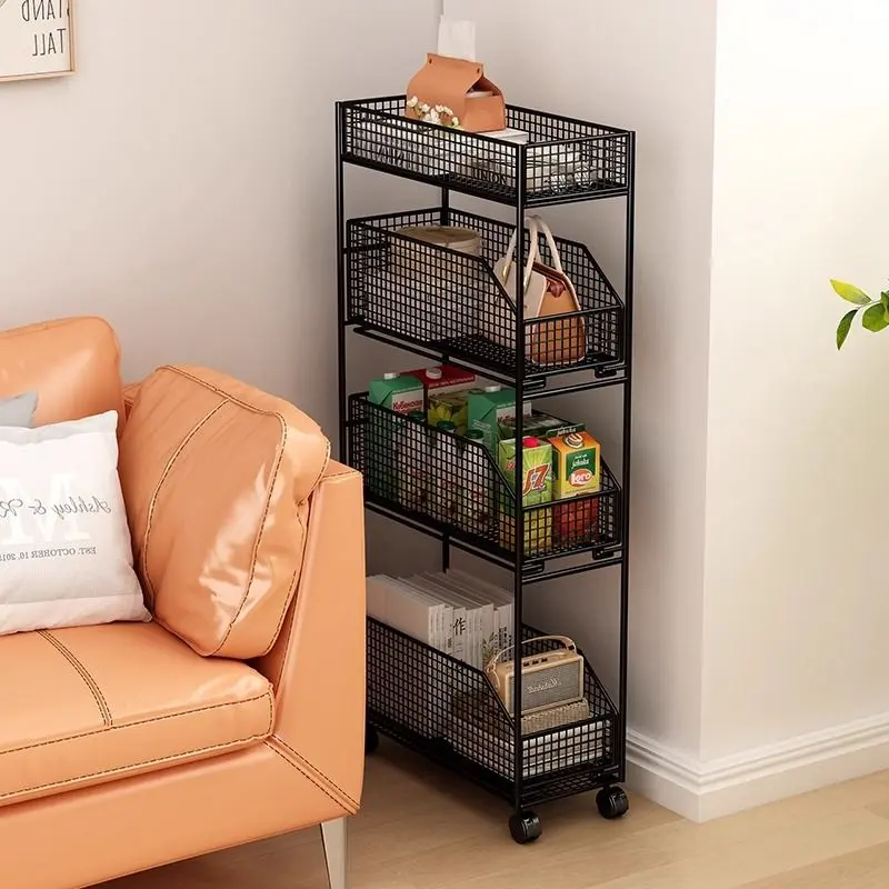 Giá Để Đồ Nhà Bếp, Thiết Kế Vết Nứt, Ngăn Kéo Gia Dụng, Hộp Đựng Gia Vị Và Gia Vị, Có Thể Di Chuyển, Đa Chức Năng, Thích Hợp Để Lưu Trữ 4