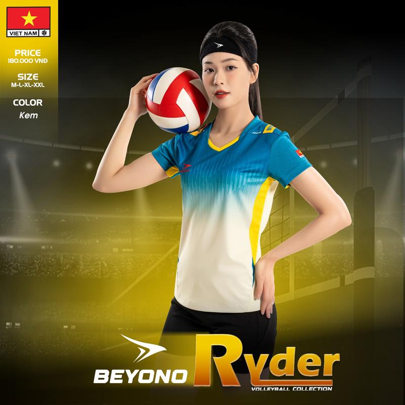 Bộ Quần Áo Bóng Chuyền Nam Nữ Beyono Ryder,Được Làm Từ Chất Liệu Cao Cấp Be-Airy Thoáng Mát,Độ Bền Và Co Giãn Tốt Giúp Người Mặc Luôn Cảm Thấy Dễ Chịu Thoải Mái Suốt Trận Đấu,Thiết Kế Ôm Sát Cơ Thể Hỗ Trợ Tối Đa Sự Di Chuyển Linh Hoạt,Nhận In Từ 1 Bộ 3