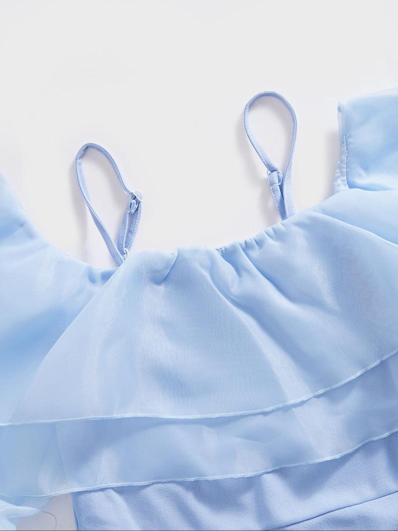 Product Introduction of Women's Plain Dress, Elegant Dress for Party Holiday Wedding, Ladies Clothes for Summer 6