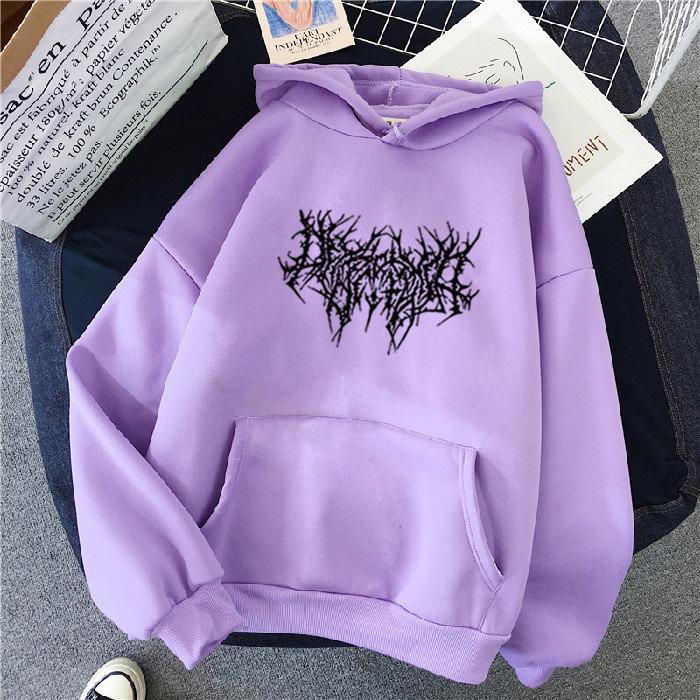 Product Introduction of 2023 Southeast Asia Hooded Sweater Women's Autumn New Korean Style Loose Women's Top Versatile Simple Student Fleece-lined 11