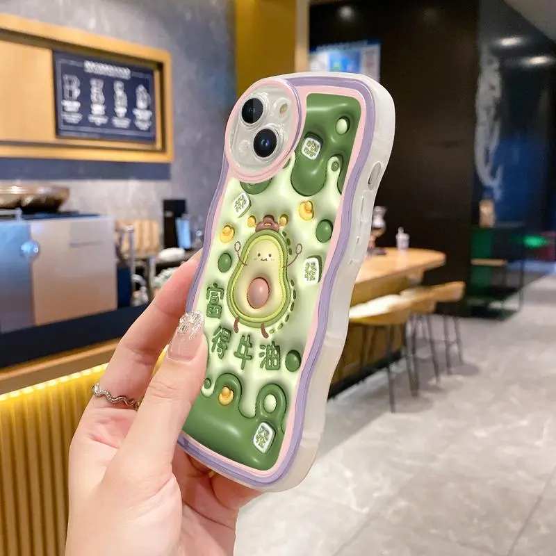 Casing Untuk OPPO A7 A7n A71 2017 2018 A72 A74 4G A74 5G A76 A77 4G A77s A78 4G A78 5G A79 5G A7x A8 A83 Silikon Pelindung Lensa Kamera Buah-buahan Bengkak Buah Soft Case Murah Ponsel Silicone 2