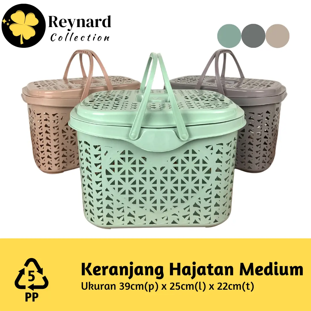 Keranjang Medium Tutup Serbaguna Keranjang Hajatan Medium Keranjang Hajatan Tanggung High Quality