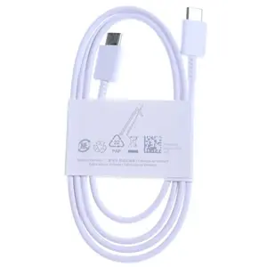 Samsung Cable C to C 1m Fast Charging Original (NON PACKING) Kabel Data C to C 100% Original