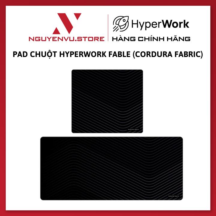 Pad chuột HyperWork Fable (Cordura Fabric) - Hàng Chính Hãng